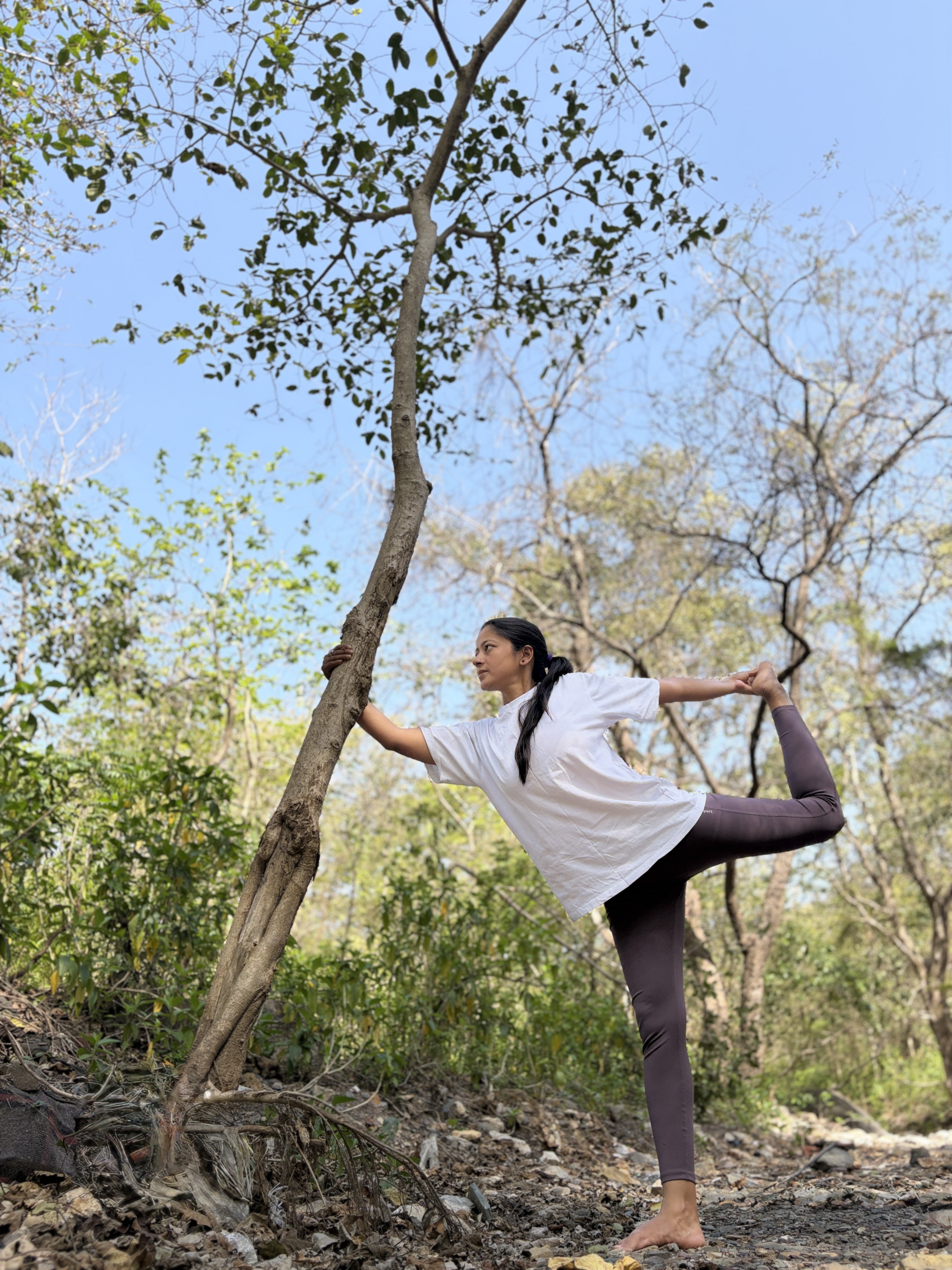 Gentle stretching yoga