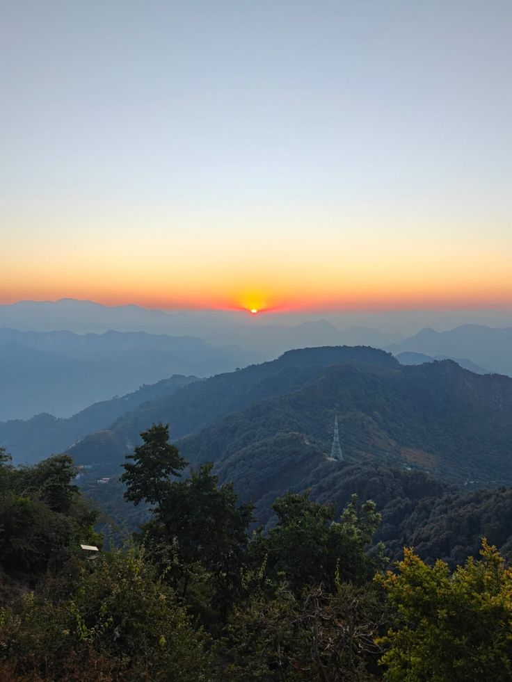 Himalayan sunset Rishikesh